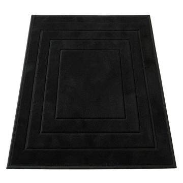Olive Arc Rectangular Outdoor Rug - Black