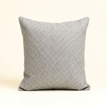 Holly Arc Filled Accent Pillow - Gray (synthetic illustration; no displayed measurements)
