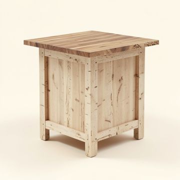 Caninenberg Kitchen Island With Butcher Block Top (synthetic illustration; no displayed measurements)