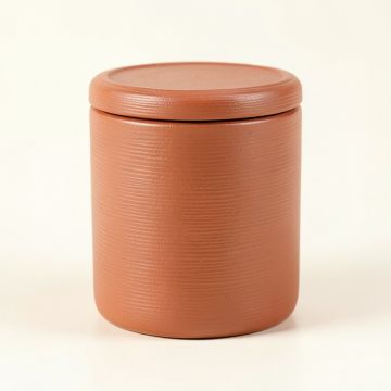 Meadow Brook Storage Canister With Lid - Terracotta (synthetic illustration; no displayed measurements)