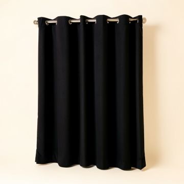 Analeece Solid Color Max Blackout Thermal Grommet Single Curtain Panel (synthetic illustration; no displayed measurements)