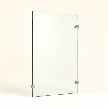 60 '' X 78 '' Frameless Fixed Glass Panel (synthetic illustration; no displayed measurements)