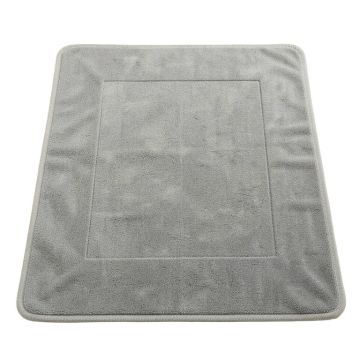 Dune Bluff Bath Mat - Gray (synthetic illustration; no displayed measurements)