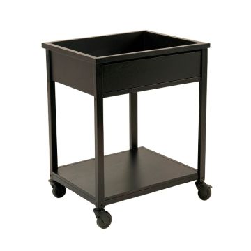 Reed Crest Empty Rolling Workshop Cart - Black