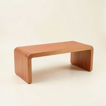 Harbor Dell Indoor Bench - Terracotta (synthetic illustration; no displayed measurements)