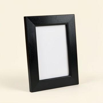 Black Matted Picture Frame (synthetic illustration; no displayed measurements)