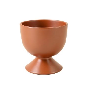 Hazel Crest Empty Candle Holder - Terracotta