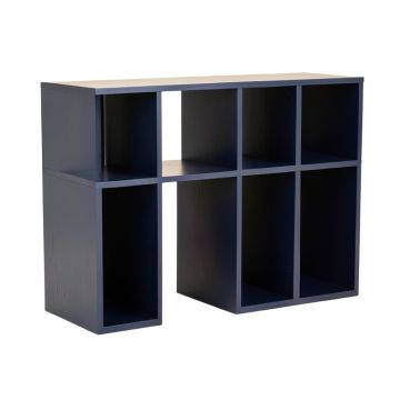 Harbor Canyon Desktop Shelving Unit - Navy