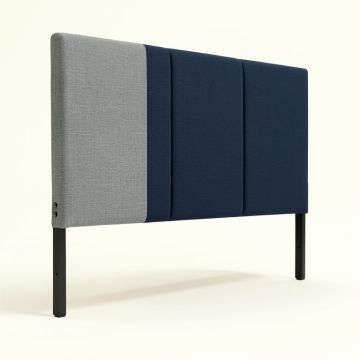 Caylon Upholstered Panel Headboard (synthetic illustration; no displayed measurements)