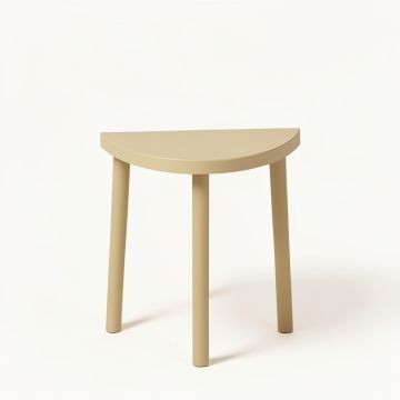 Moss Brook Compact Balcony Table - Beige (synthetic illustration; no displayed measurements)