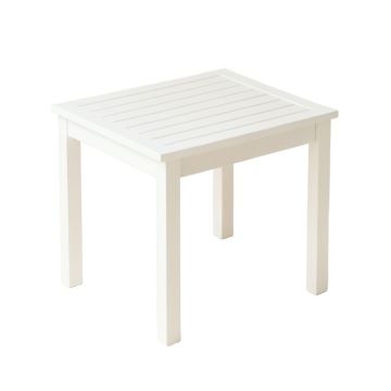 Willow Branch Compact Balcony Table - White