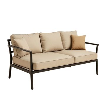 Holborne 80.7 '' Wide Outdoor Patio Sofa With Sunbrella Cushions