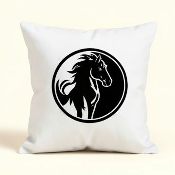 Taurus Zodiac Sign Illustration Pillow Cover (synthetic illustration; no displayed measurements)