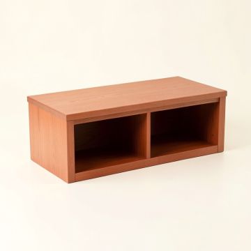 Flint Bluff Shoe Storage Bench - Terracotta (synthetic illustration; no displayed measurements)