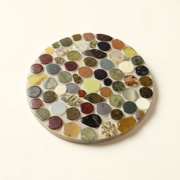 Pixie 0.75 '' X 0.75 '' Glass Penny Round Mosaic Wall & Floor Tile (synthetic illustration; no displayed measurements)