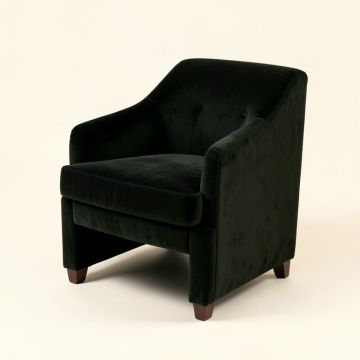 Cohen Velvet Upholstered Side Chair (synthetic illustration; no displayed measurements)
