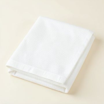 Ridge Crest Bath Towel - White (synthetic illustration; no displayed measurements)