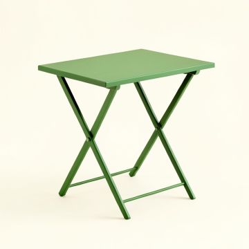 Vale Brook Compact Balcony Table - Green (synthetic illustration; no displayed measurements)