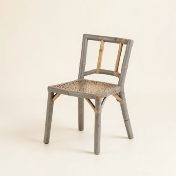 Ridge Arc Small Chair - Gray (synthetic illustration; no displayed measurements)