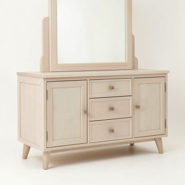 Jacquard 72 '' Vanity Base Only With Furniture Legs , 4 Doors And 3 Drawers (synthetic illustration; no displayed measurements)