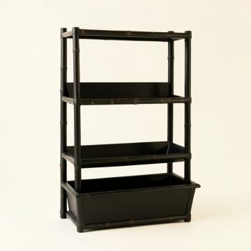 Lake Brook Empty Vertical Garden Frame - Black (synthetic illustration; no displayed measurements)