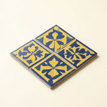 Pier 4 '' X 12 '' Ceramic Subway Tile In Warm Deco (synthetic illustration; no displayed measurements)