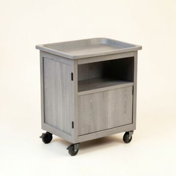 Ash Bend Empty Rolling Workshop Cart - Gray (synthetic illustration; no displayed measurements)