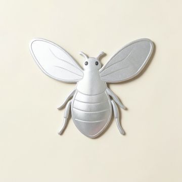 Metal Queen Bee Wall Sticker/Decal (synthetic illustration; no displayed measurements)