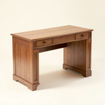 Bertram Solid Wood Writing Desk (synthetic illustration; no displayed measurements)