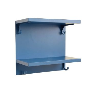 Meadow Bend Wall-Mounted Entryway Organizer Shelf - Blue