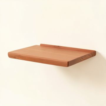 Rowan Edge Wall-Mounted Cat Perch - Terracotta (synthetic illustration; no displayed measurements)