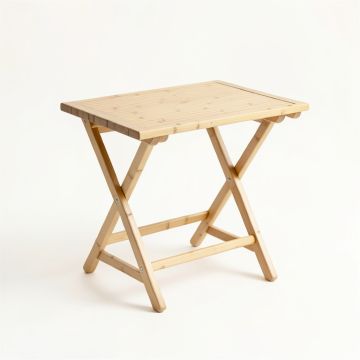 Hill Brook Compact Balcony Table - Beige (synthetic illustration; no displayed measurements)