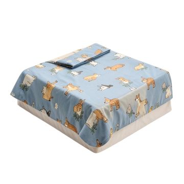 Chipman Forest Animals 3 Piece Baby Crib Bedding Set
