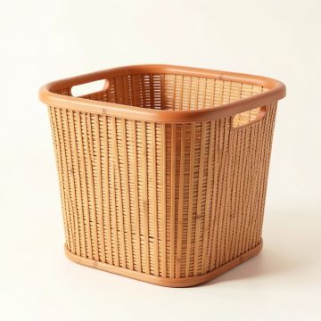 Wren Canyon Laundry Hamper - Terracotta (synthetic illustration; no displayed measurements)