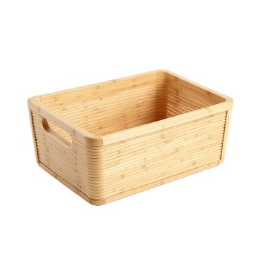 Juniper Bend Empty Storage Basket - Beige