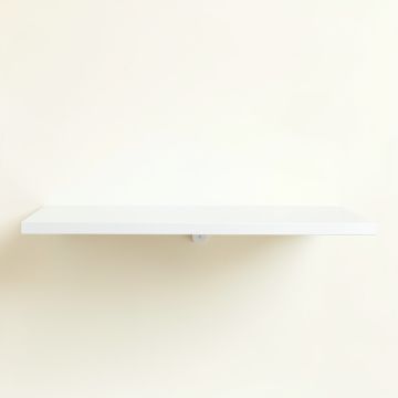 Rowan Brook Wall-Mounted Shelf - White (synthetic illustration; no displayed measurements)