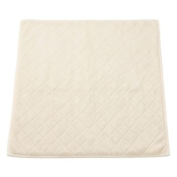 Ridge Edge Bath Mat - Ivory
