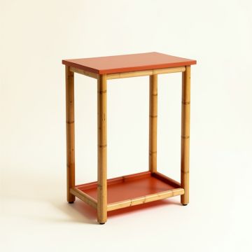 Slate Crest Freestanding Laundry Folding Counter - Terracotta (synthetic illustration; no displayed measurements)