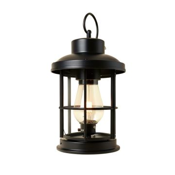 Ainsworth Earth Black 1 -Bulb 20.75 '' H Outdoor Hanging Lantern