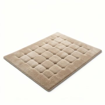 Casual Contemporary Tufted Wool Beige/Tan Area Rug (synthetic illustration; no displayed measurements)