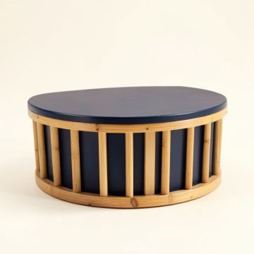 Aspen Dale Shoe Storage Bench - Navy (synthetic illustration; no displayed measurements)