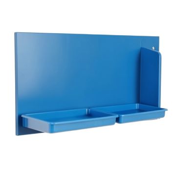 Willow Crossing Empty Wall-Mounted Tool Organizer Panel - Blue