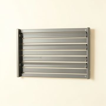 Maple Dale Empty Wall-Mounted Tool Organizer Panel - Gray (synthetic illustration; no displayed measurements)