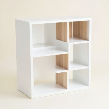 Stone Brook Desktop Shelving Unit - White (synthetic illustration; no displayed measurements)