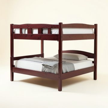 Treva Solid Wood Standard Bunk Bed By Bedz King (synthetic illustration; no displayed measurements)