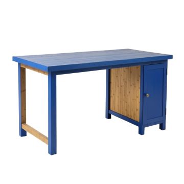 Vale Bridge Empty Workshop Workbench - Blue