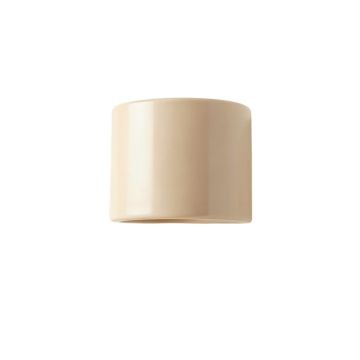 Birch Branch Wall Sconce Mounted On A Plain Wall - Beige