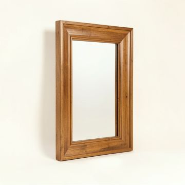 Choya Wooden Country Beveled Accent Mirror (synthetic illustration; no displayed measurements)