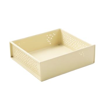 Flint Branch Empty Under-Desk Cable Tray - Cream