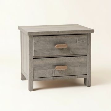 Sage Bridge Nightstand - Gray (synthetic illustration; no displayed measurements)